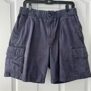 TOMMY BAHAMA Relax Elastic Waist Navy Blue Shorts Size M